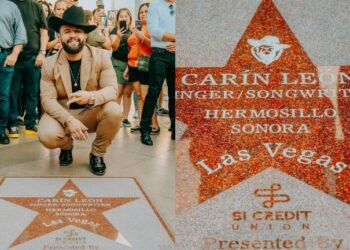 Carín León Cumple un Sueño: Su Estrella en el Paseo de la Fama de Las Vegas