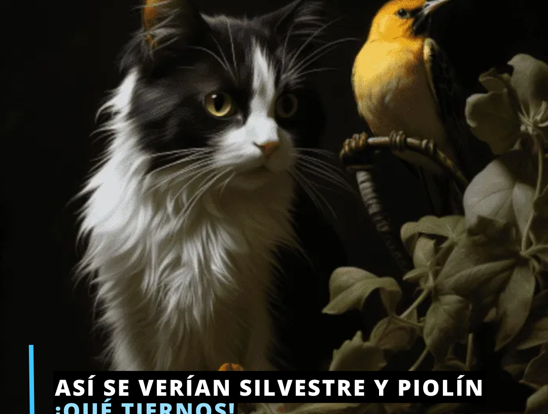 Silvestre y Piolín según la IA
