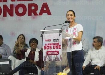 INE ordena suspender eventos masivos de Claudia Sheinbaum