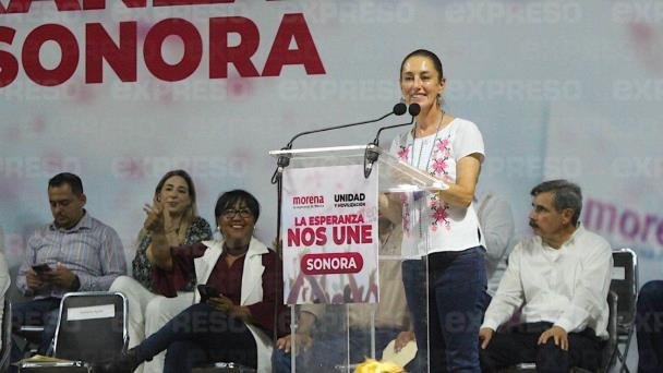 INE ordena suspender eventos masivos de Claudia Sheinbaum INE ordena suspender eventos masivos de Claudia Sheinbaum