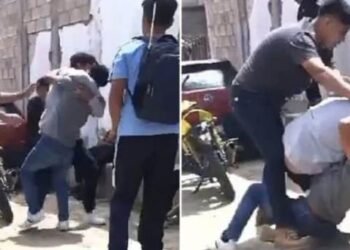 Riña se sale de control; golpean brutalmente a estudiante de secundaria