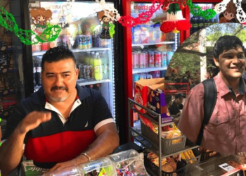 Ernesto Navarro becará con comidas diarias a 25 universitarios