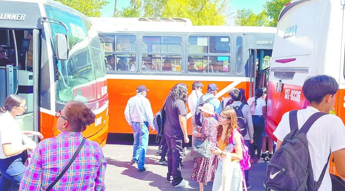 No baja acoso a estudiantes en el transporte de Hermosillo: Vigilantes