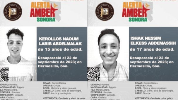Localizan a jóvenes egipcios; ya están rumbo a Estados Unidos: FGJE Localizan a jóvenes egipcios; ya están rumbo a Estados Unidos: FGJE