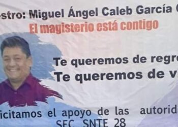 Profesor Caleb es localizado sin vida; confirman familiares
