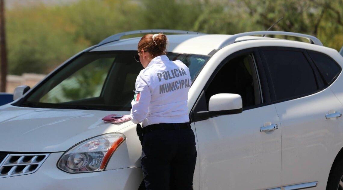 Policía de Tránsito en Hermosillo atiende más de 28 accidentes y emite 4 mil infracciones en una semana