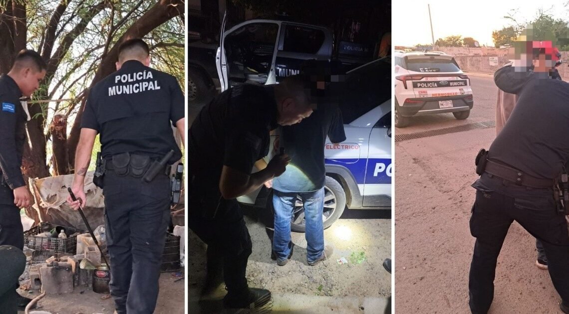 Un total de 593 personas fueron arrestadas del 04 al 10 de septiembre en Hermosillo