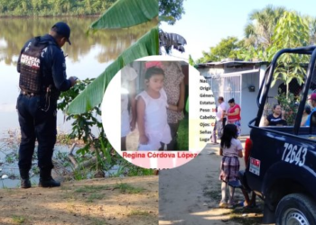 Encuentran cuerpo de la niña Regina flotando en el Río Grijalva