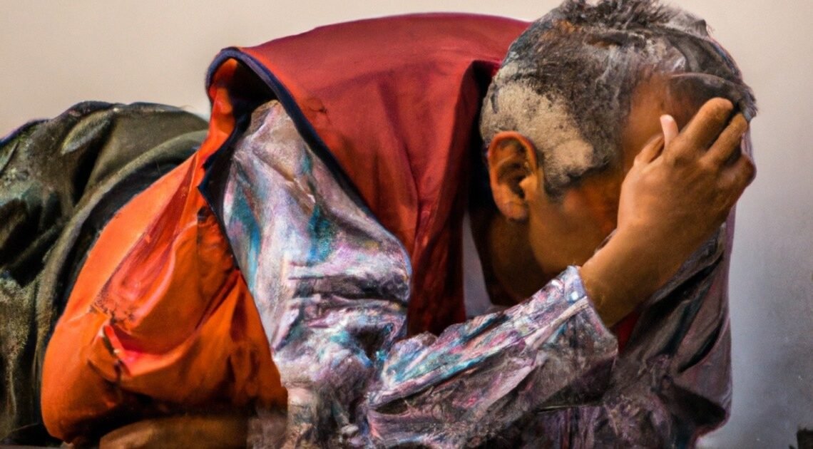 Bomberos rescatan a hombre en situación de calle que tenía tres días sin moverse