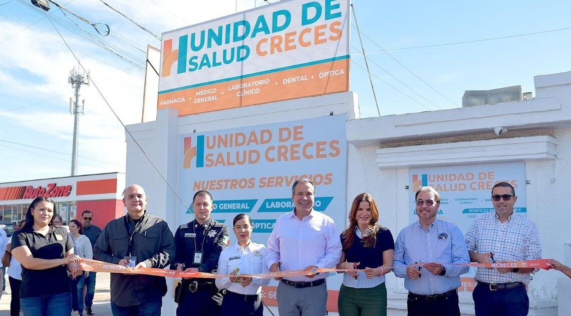Hermosilo: Inaugura Antonio Astiazarán unidad de salud Creces para policías y bomberos