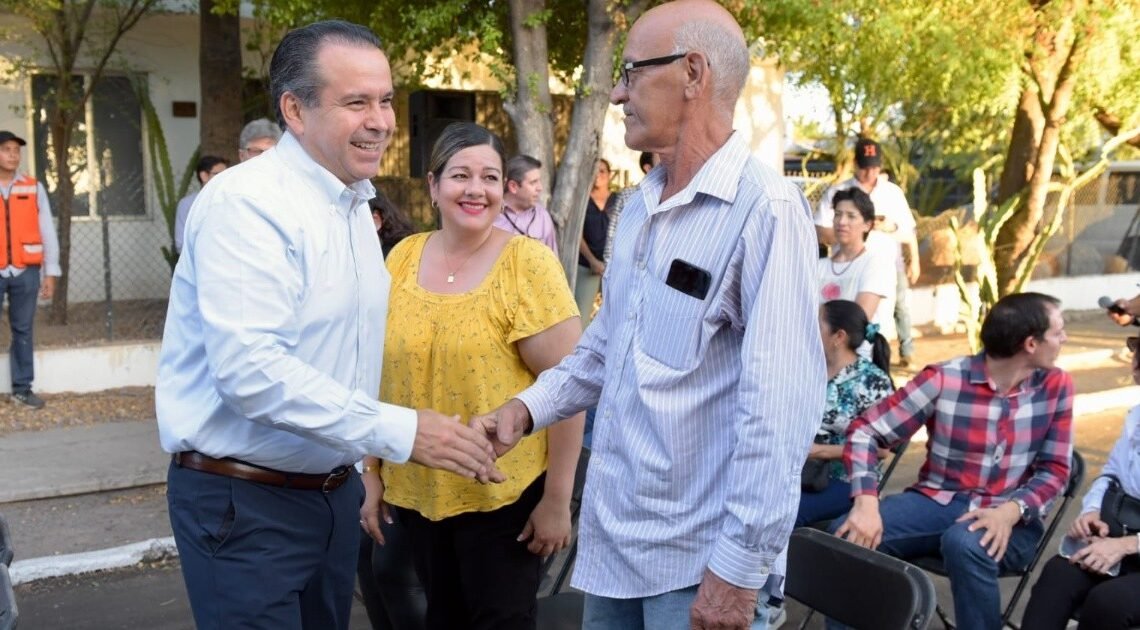 Entrega alcalde de Hermosillo el recarpeteo en calle 14 de Abril
