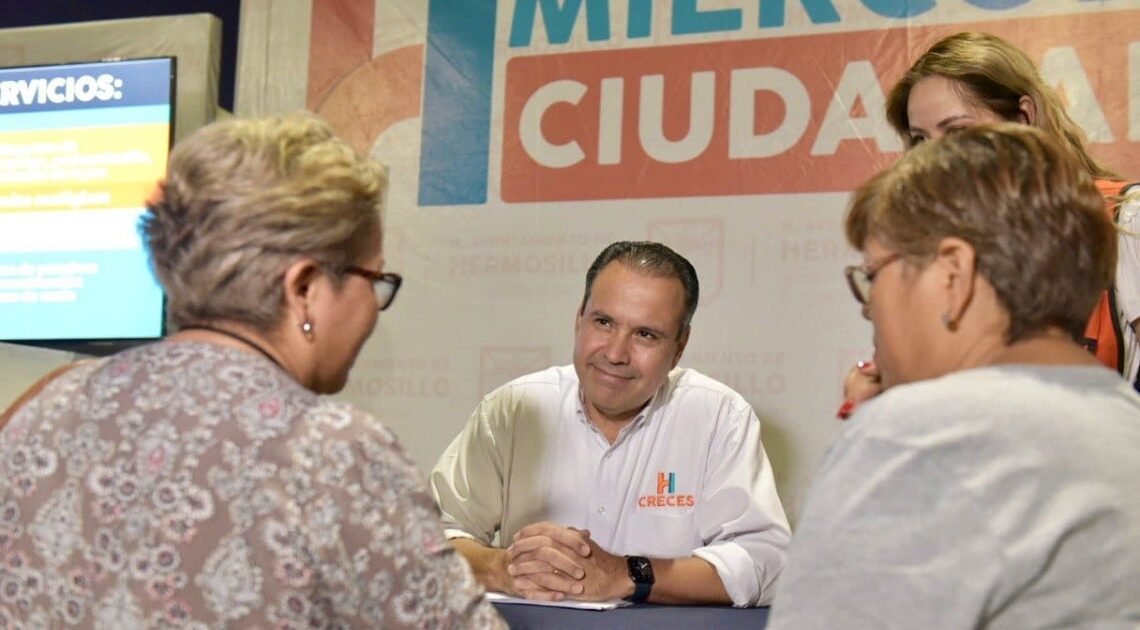 Hermosillo: Lleva Antonio Astiazarán el Miércoles Ciudadano a la colonia Los Ángeles