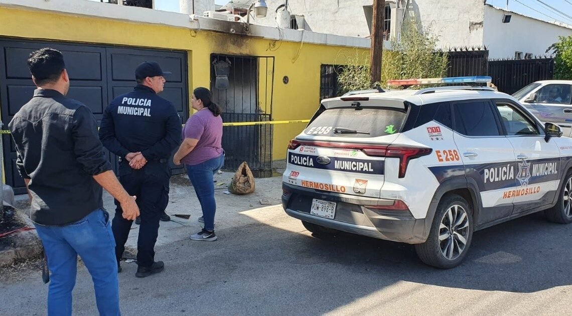 FGJE investiga incendio donde murió maestra jubilada de la Unison