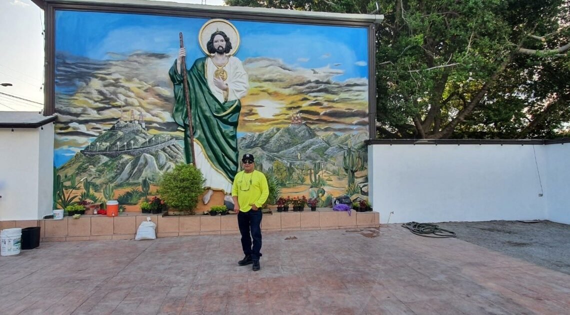Hermosillo: Por devoción Tomás construye una capilla por año a San Judas Tadeo