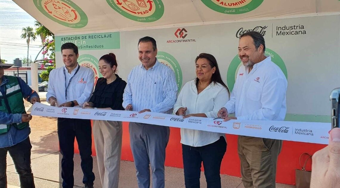 Antonio Astiazarán inaugura nuevo centro de reciclaje en Hermosillo Antonio Astiazarán inaugura nuevo centro de reciclaje en Hermosillo