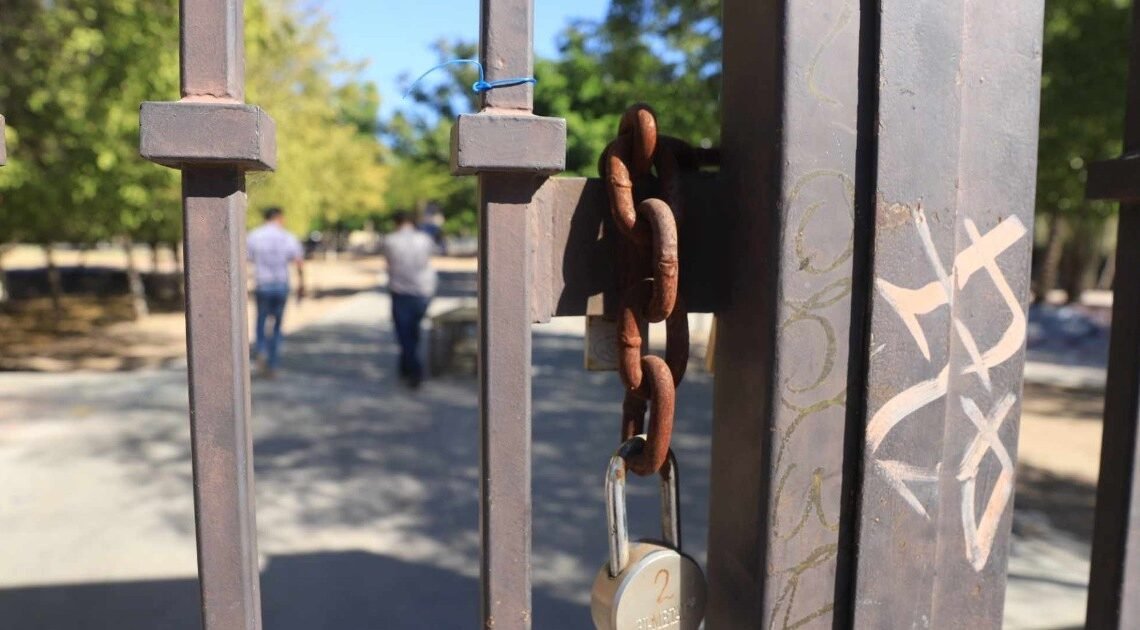 Cierran Parque Madero por arranque de remodelación
