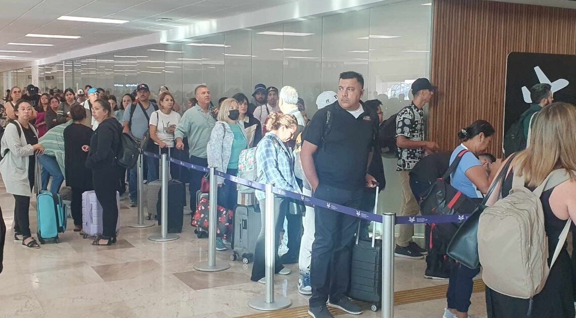 Diez vuelos llegan de emergencia a Hermosillo tras mal tiempo en Tijuana