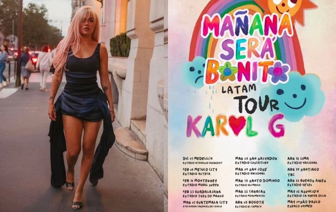 Karol G Anuncia Gira por América Latina Karol G Anuncia Gira por América Latina