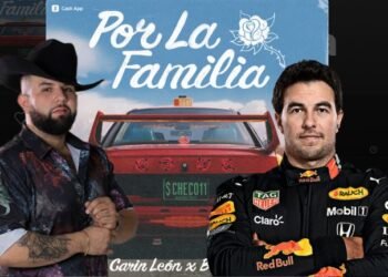 Checo Pérez brilla en el videoclip ‘Por La Familia’ de Carin León