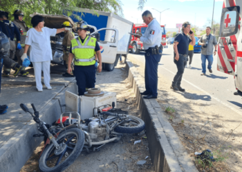 Muere joven motociclista tras choque con camión de Pepsi en Hermosillo