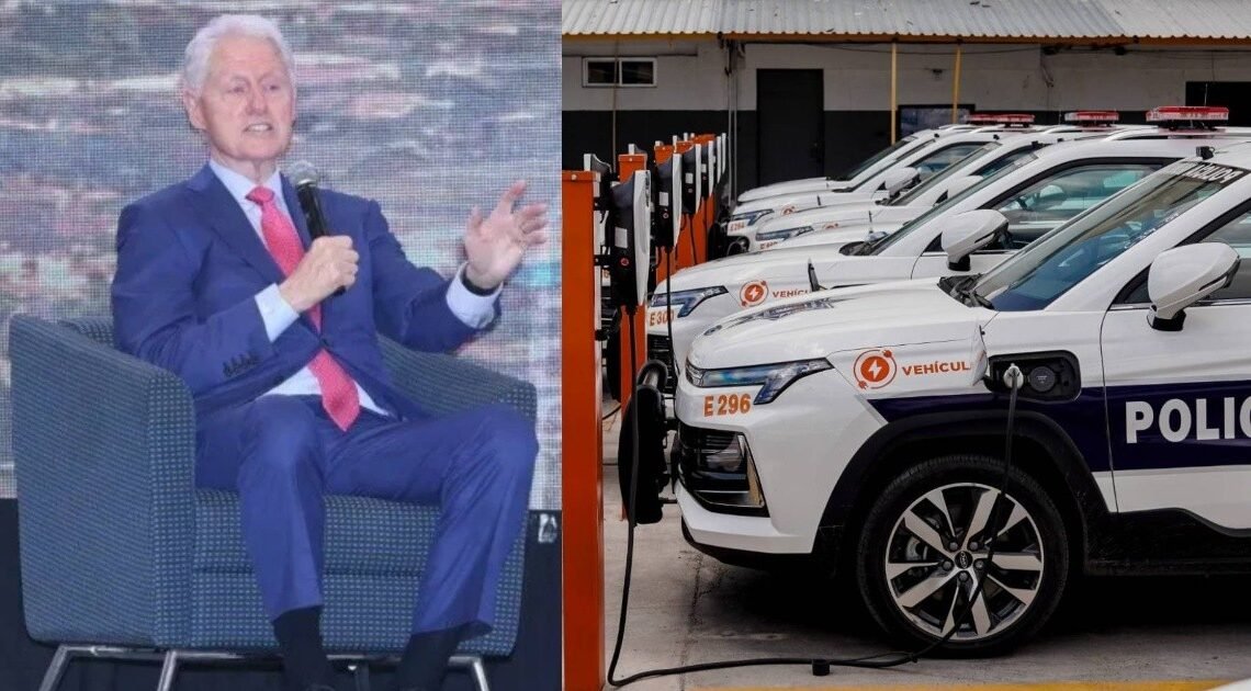 Bill Clinton reconoce el uso de patrullas eléctricas en Hermosillo