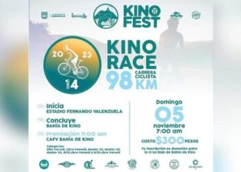 Realizarán Kino Race 2023: Ciclismo Hermosillo a Bahía de Kino.