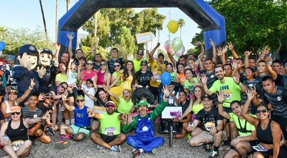 Se suma alcalde de Hermosillo a carrera a favor de personas con discapacidad