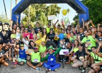 Se suma alcalde de Hermosillo a carrera a favor de personas con discapacidad