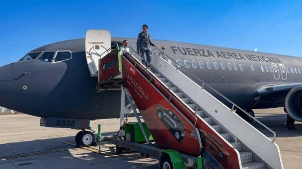 Llega a Israel primer avión de la FAM; mil mexicanos buscan regresar Llega a Israel primer avión de la FAM; mil mexicanos buscan regresar