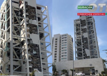 Zona hotelera de Acapulco queda en ruinas tras huracán ‘Otis’