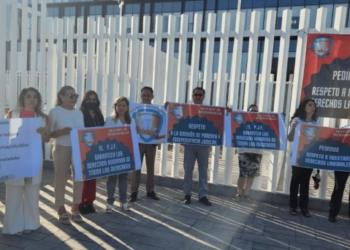 Trabajadores del PJF en Hermosillo, en contra de recorte presupuestal