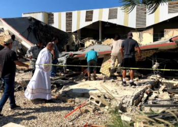 Se desploma techo de iglesia en Tamaulipas; hay al menos tres muertos