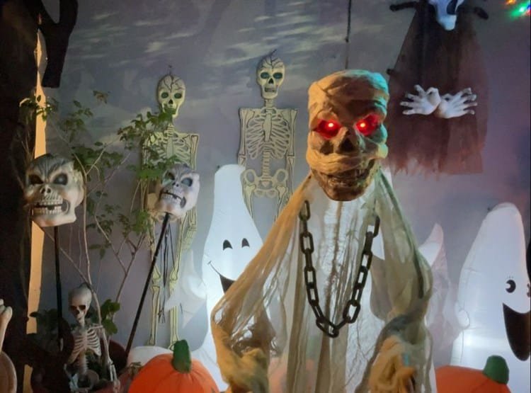 La Casa de Halloween, más de 25 años cada octubre en Hermosillo