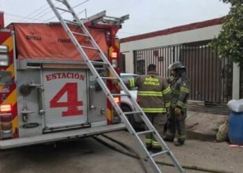 Se reportó incendio en la colonia El Sahuaro