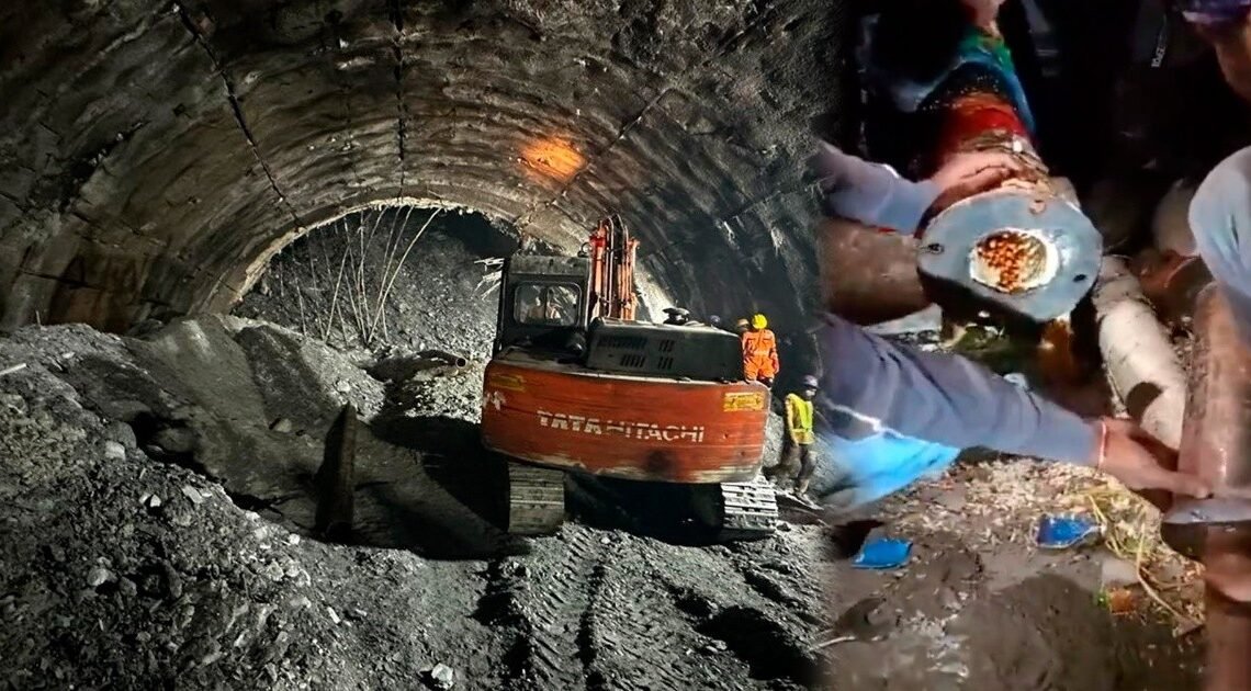 Colapsa túnel de construcción y atrapa a 40 trabajadores: trabajan en su rescate | Noticias de México