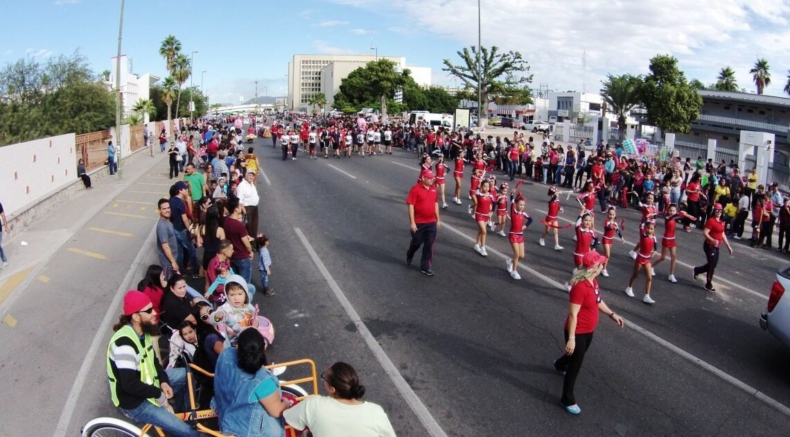 ¡Infórmese! Cerrarán algunas calles de Hermosillo por desfile del 20 de noviembre