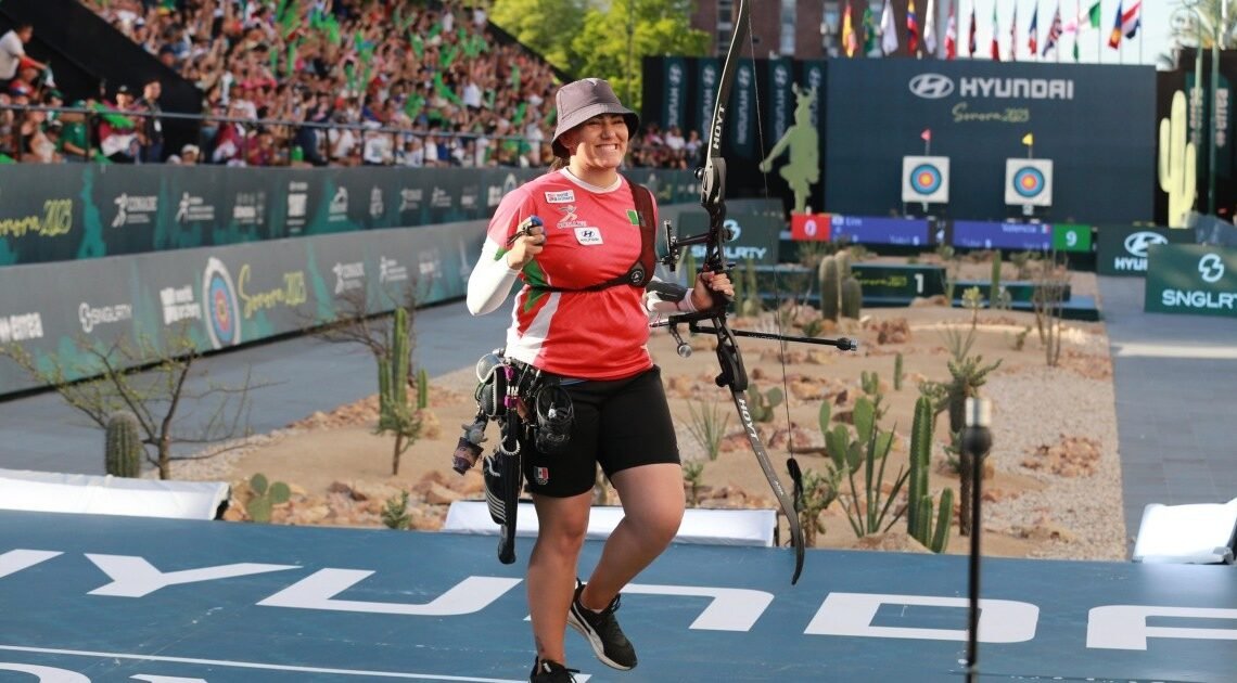 Sube Alejandra Valencia al tercer lugar del ranking mundial de la World Archery