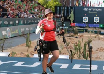 Sube Alejandra Valencia al tercer lugar del ranking mundial de la World Archery