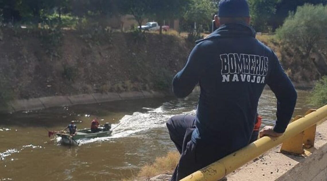 Encuentran cuerpo del conductor que cayó a canal “Las Pilas” en Navojoa