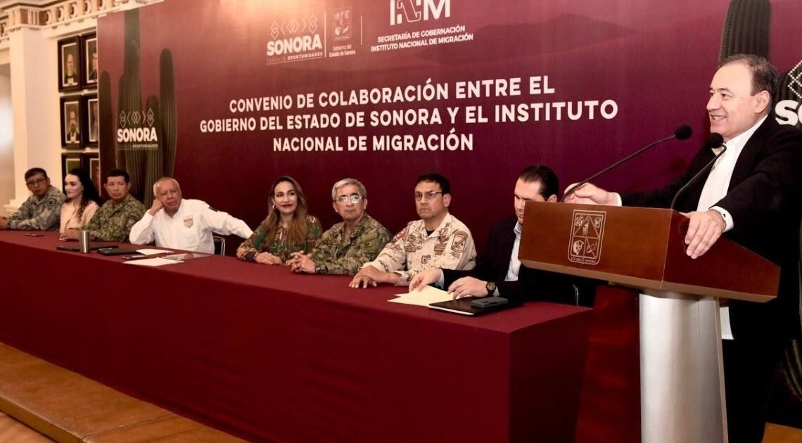 Acuerda Sonora e INM crear frente común a favor de los migrantes Acuerda Sonora e INM crear frente común a favor de los migrantes