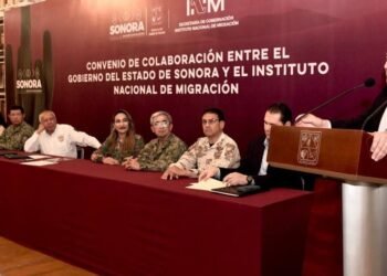 Acuerda Sonora e INM crear frente común a favor de los migrantes