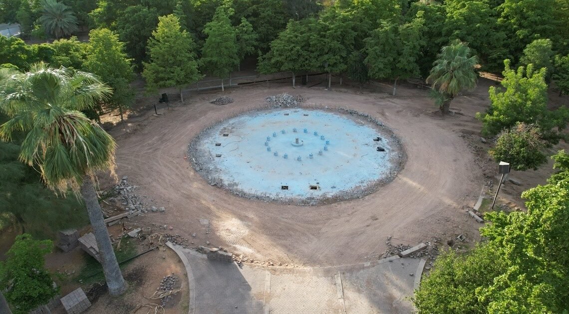 No desaparecerá la fuente del Parque Madero tras rehabilitación: Ayuntamiento de Hermosillo