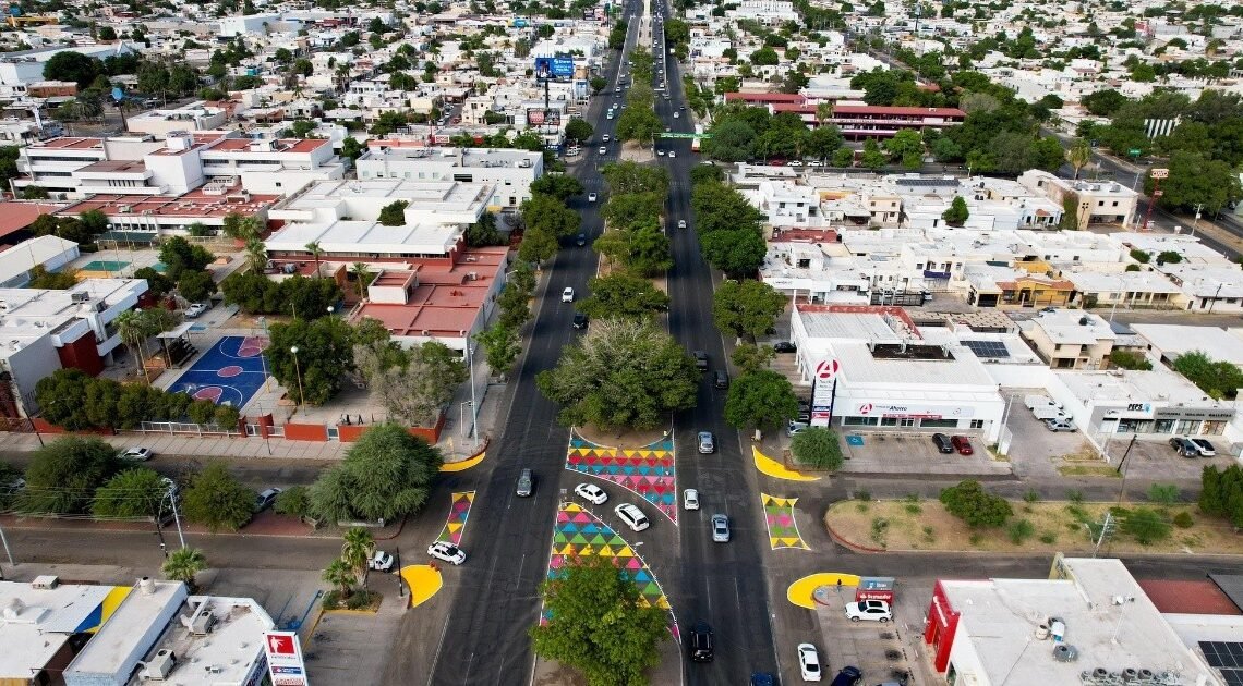 Hermosillo: Modelo vial pone orden a caos en crucero de Morelos y calle Isidro Olvera, asegura Cidue