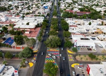 Hermosillo: Modelo vial pone orden a caos en crucero de Morelos y calle Isidro Olvera, asegura Cidue
