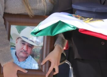 Con admiración será recordado Martín Aganza, oficial de Hermosillo caído en enfrentamiento armado: “Su vocación, servir y proteger”