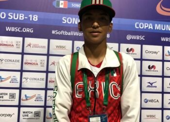 Sonorense Carlos Parra ‘Tira Lumbre’ en Copa Mundial de sóftbol U-18