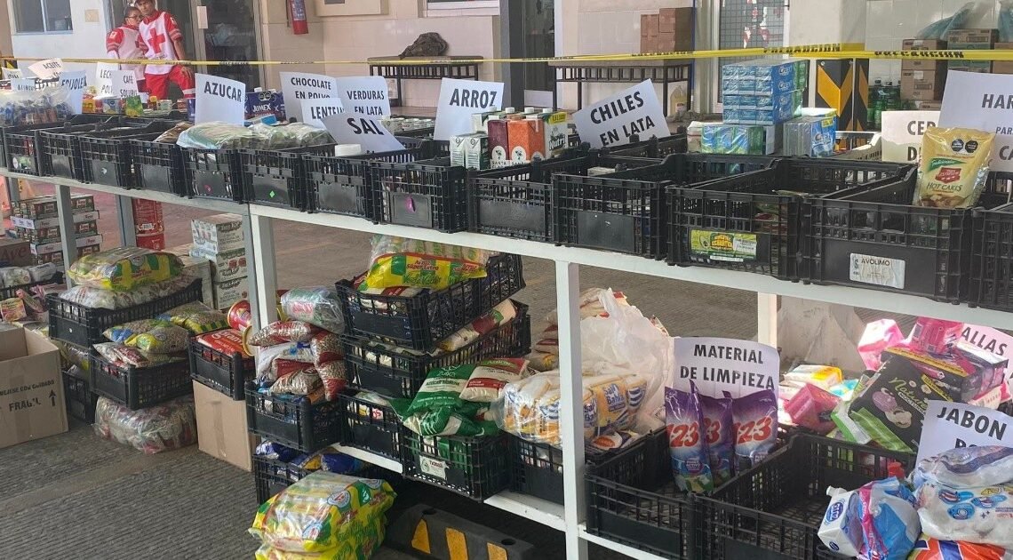 Cruz Roja Hermosillo recolecta dos toneladas de ayuda para Guerrero