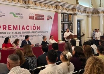 Reconocimiento a los participantes del Concurso Estatal de Transparencia en Corto y el Premio Estatal de Contraloría Social en Sonora