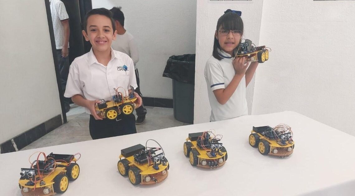 Son niños nogalenses genios de la robótica 