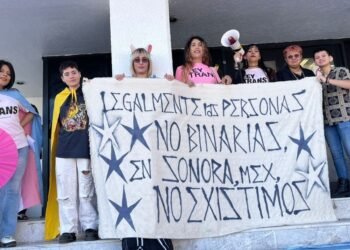 Colectivo Sonora Trans exhorta manifiesto ante Congreso del Estado